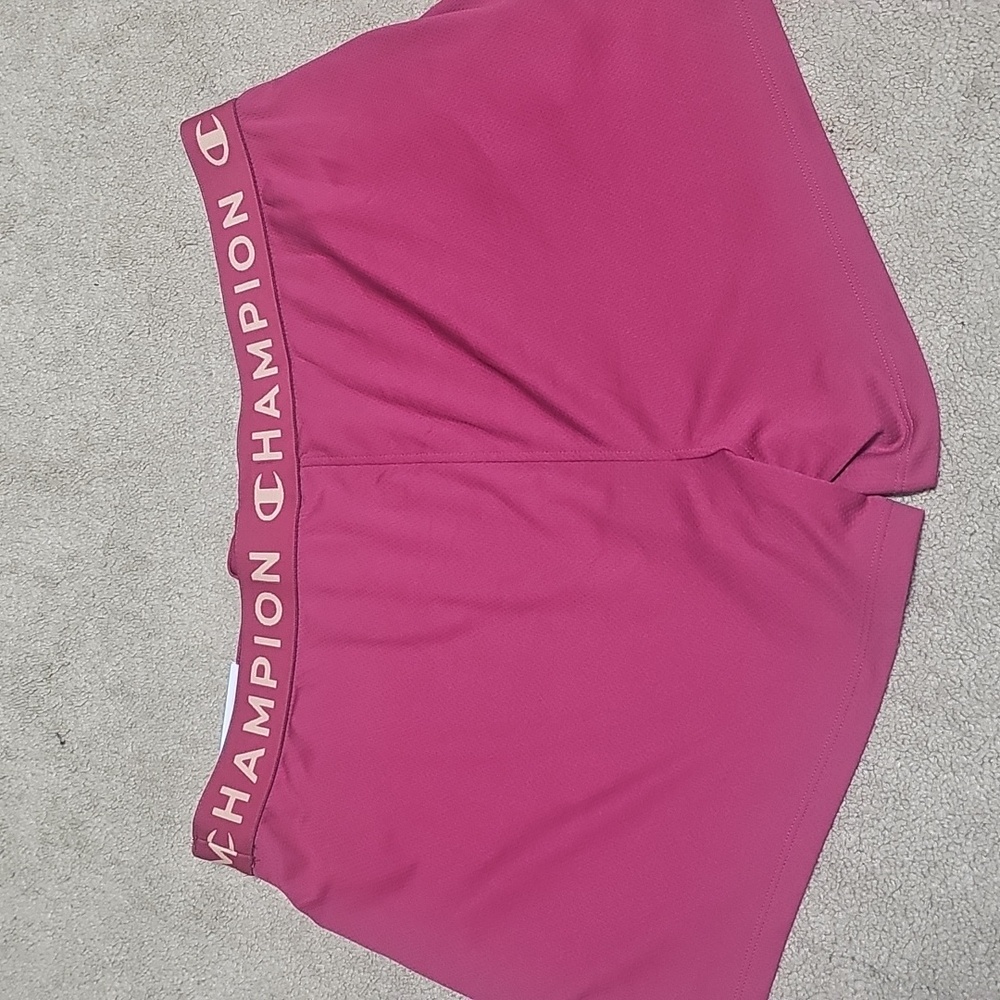 Champion Women's Pink Shorts - Picture 4 of 8